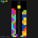 Pytris (Python, Anton Ekström, 2020) ingame.png