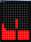 Pytris (Python, Sean Cotter, 2022) ingame.png